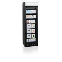 Display freezer | Black | 270L | 59.5x64x(h)198 cm