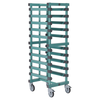 HorecaTraders REA shelf trolley | GN 1/1 | 10 floors | 61x47x160cm