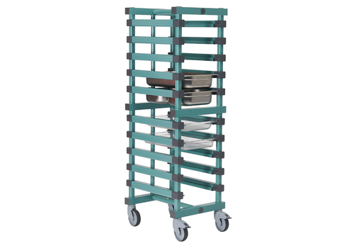  HorecaTraders REA trolley | GN 1/1 | 12 floors | 61x47x185cm 