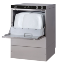Elektronische vaatwasmachine met afvoerpomp en zeepdispenser | 50x50cm | 230V/3,6kW