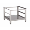 HorecaTraders Dishwasher base | with bottom shelf | 50x50cm