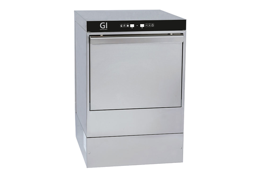  HorecaTraders Lave-vaisselle électronique avec pompe de vidange | distributeur de savon | 40x40cm | 230 V 