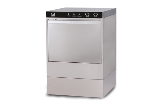  HorecaTraders Lave-verres électronique | 40x40cm | 230 V/2,8 kW 
