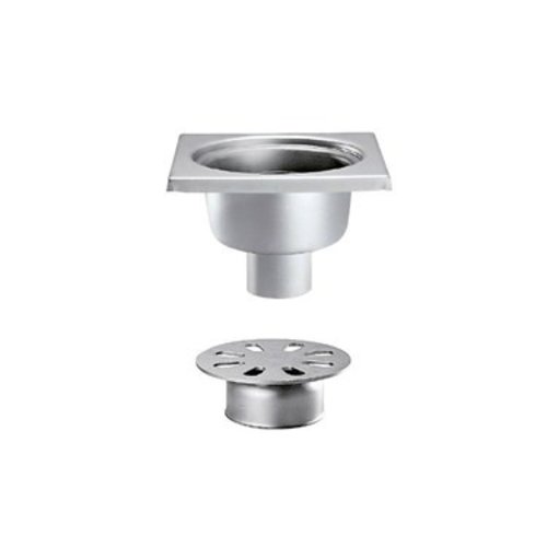  HorecaTraders Stainless steel floor drain | 200X200 mm 