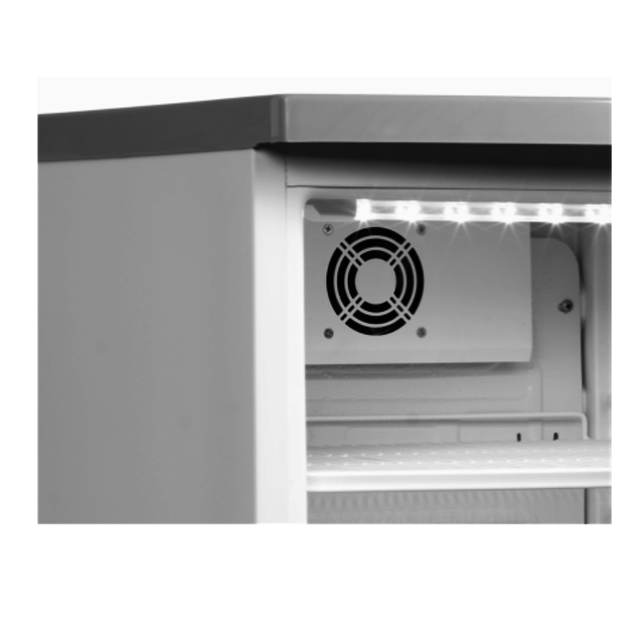 Porte vitrée pour refroidisseur de bouteilles | BC85 | 50,3 x 56,7 x 77,5 (H) cm
