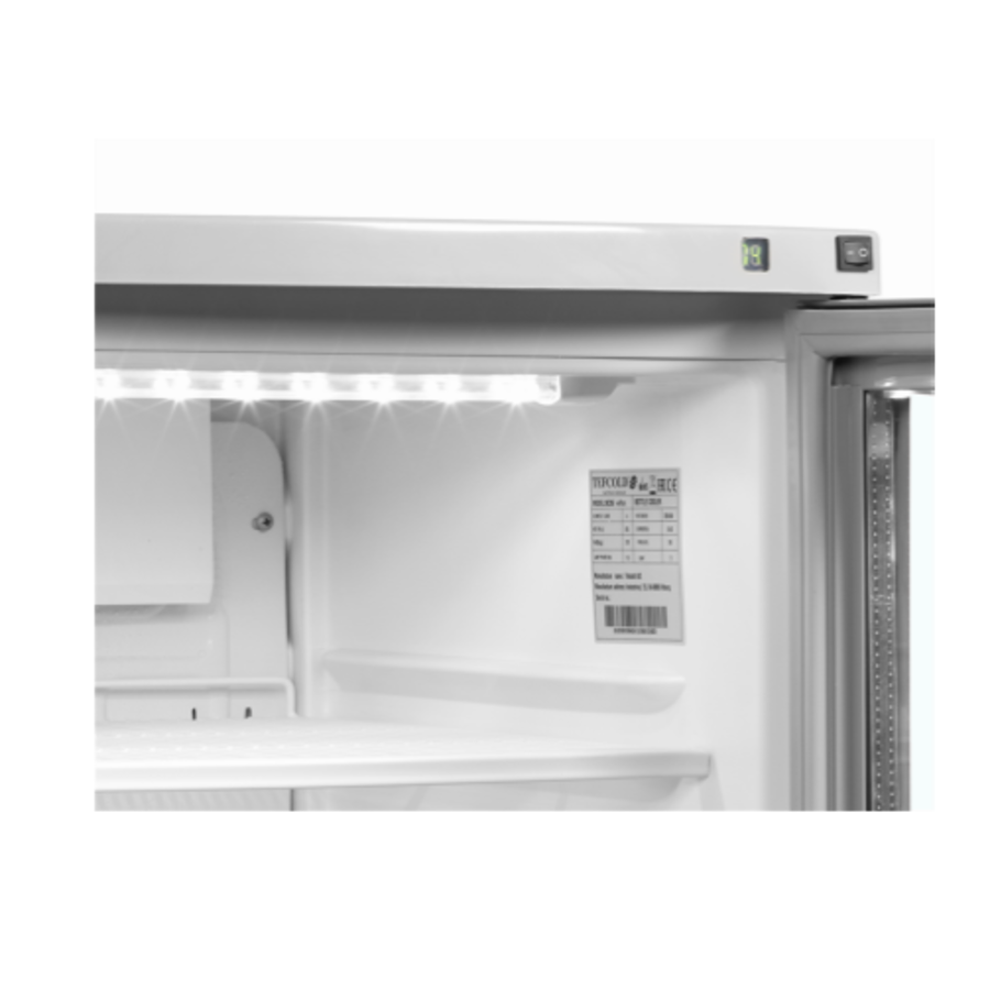 Porte vitrée pour refroidisseur de bouteilles | BC85 | 50,3 x 56,7 x 77,5 (H) cm