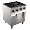 Combisteel base 700 gas hob | 4 burners | 90(h)x 70 x 70 cm