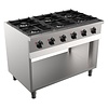 Combisteel base 700 gas hob | 6 burners | 90(h)x 110 x 70 cm
