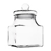Olympia Bocal de conservation en verre | Carré | 2,4 L