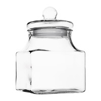 Glass storage jar | Square | 2.4L