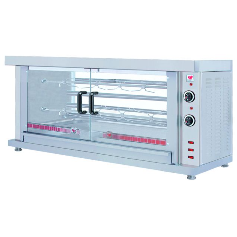 Hähnchengrill | Elektrisch | 2 Spieße
