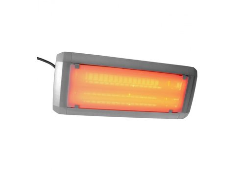  Saro Terrasverwarmer | 46 x 19 x 11 cm  | Zilver 