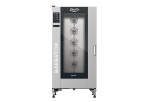  Unox Bakertop Mindone | 187.5(h)x89x102 CM | 262KG | 29300 W - Stainless steel 