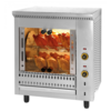 HorecaTraders Chicken grill oven | (H)98x82.5x64 cm | 380-415V / 4500W