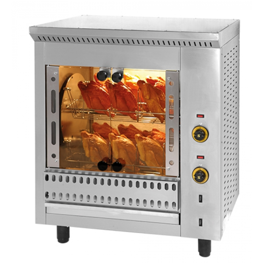 Chicken grill oven | (H)98x82.5x64 cm | 380-415V / 4500W