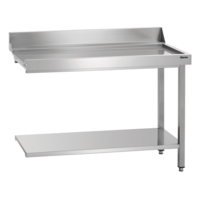 Table de vidange | acier inoxydable | 120x72x(h)85 cm