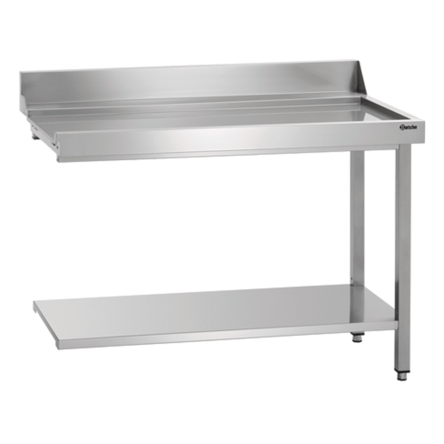 Discharge table | stainless steel | 120x72x (h) 85 cm