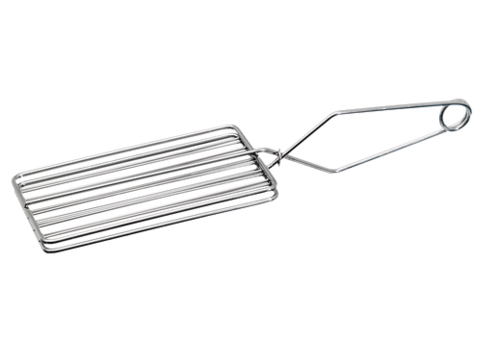  Bartscher Pince à pain grillé | acier inoxydable | 10x34x(h)7 cm 