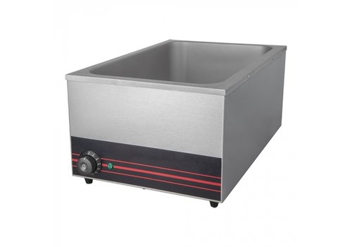  CaterChef  Bain marie 1/1 GN | RVS | 25,5(h)x35,4x58,2 cm 