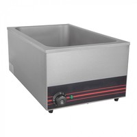 Bain marie 1/1 GN | stainless steel | 25.5(h)x35.4x58.2cm