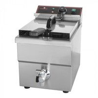 Electric Deep Fryer 8L | 3250 W | with drain tap