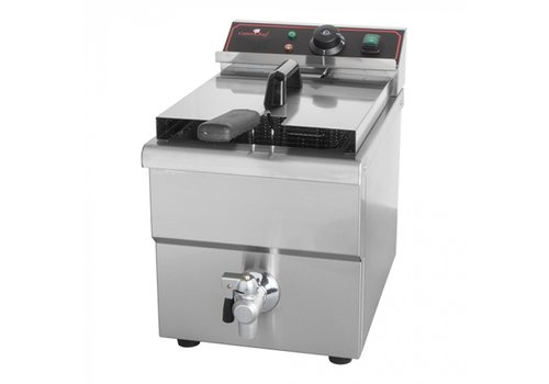  CaterChef  Elektrische Friteuse 8L | 3250 W | met aftapkraan 