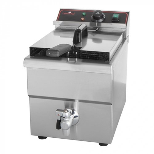  CaterChef  Elektrische Friteuse 8L | 3250 W | met aftapkraan 