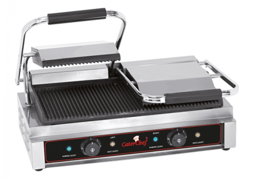  CaterChef  Contact grill | 50° to 300°C | (H) 19x57x32cm 
