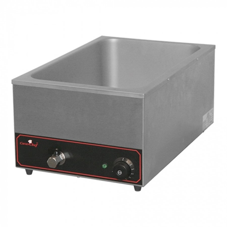 Bain-marie 1/1 GN | 25,5(h)x35,4x59,5 cm | sans plateau