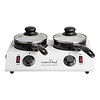 Chocolade warmer | 2 pans | 30° tot 80°C