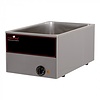CaterChef  Bain-marie 1/1 GN | 24,5(h)x34,5x54,5 cm | Acier inoxydable
