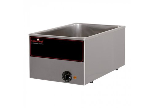  CaterChef  Bain-marie 1/1 GN | 24,5(h)x34,5x54,5 cm | Acier inoxydable 