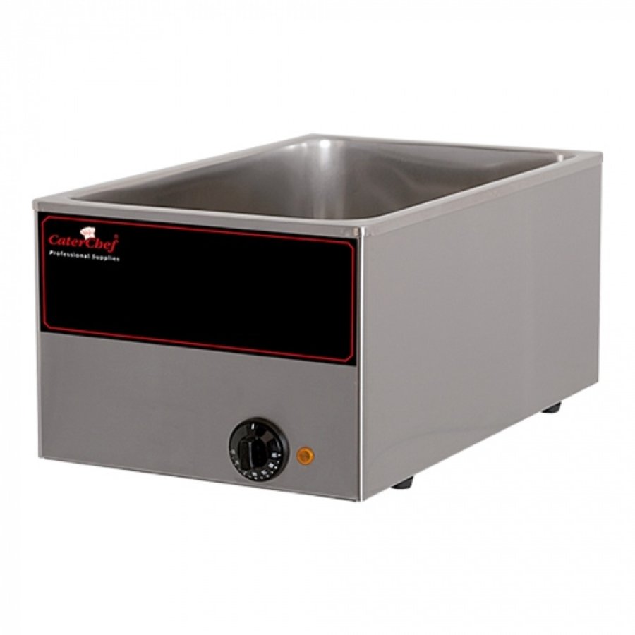 Bain-marie 1/1 GN | 24,5(h)x34,5x54,5 cm | Acier inoxydable