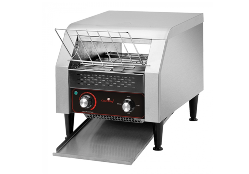  CaterChef  Grille-pain convoyeur | acier inoxydable | (h)39x37x54cm 