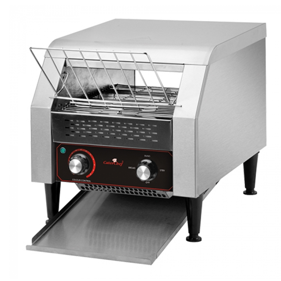 Grille-pain convoyeur | acier inoxydable | (h)39x37x54cm