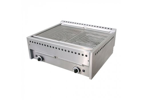 CaterChef  Gril à pierre de lave | Gaz | 78x68x(h)33cm 