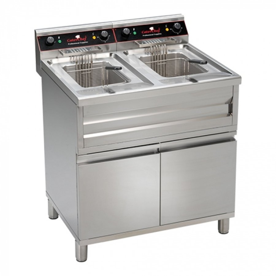 Friteuse 12L+12L | 9000 watts | 85(h)x80x70cm