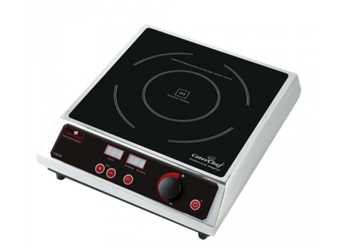  CaterChef  Inductiekookplaat | 500W tot 2700W | Ø26cm 