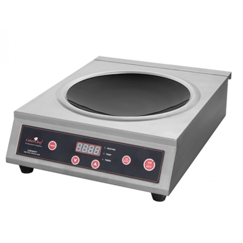  CaterChef  Plaque wok à induction Ø40 cm | 500-3100W | (H)13x34x44,5cm 