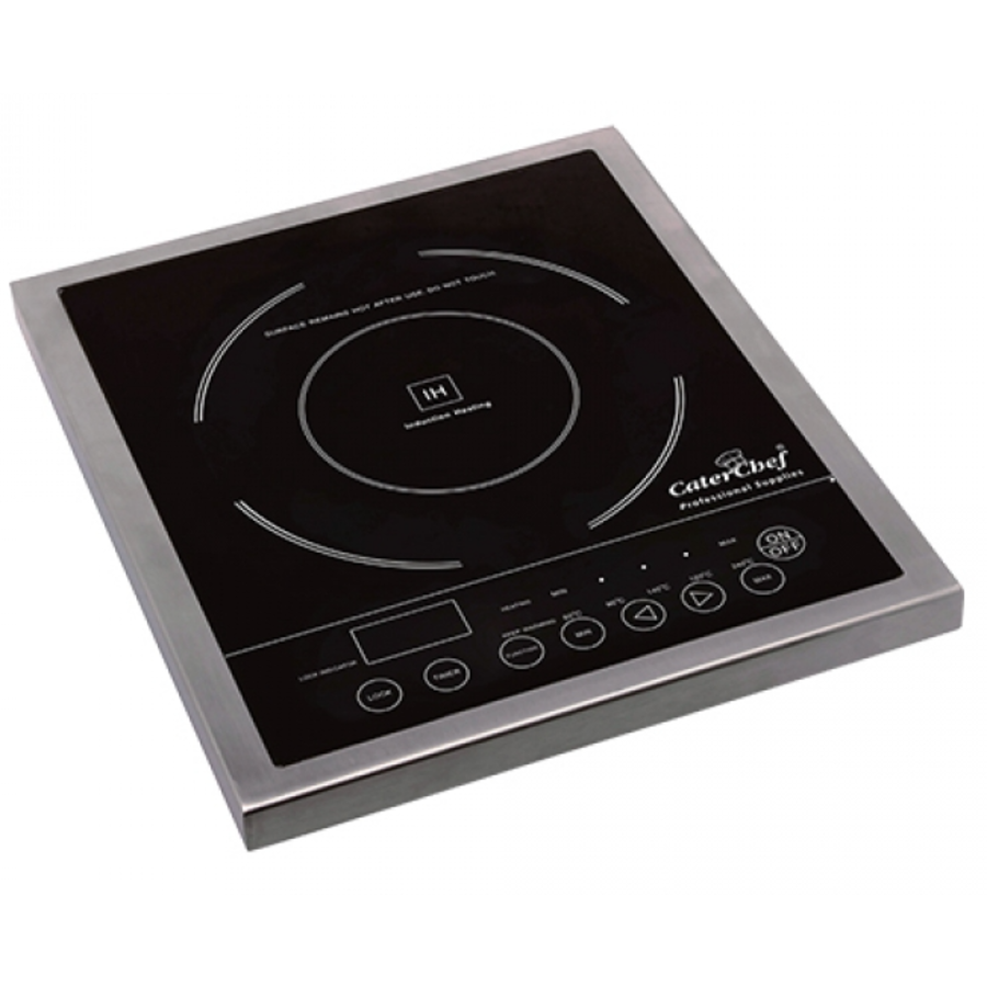 Inductiekookplaat | 60° tot 240°C | 500W tot 2000W | Ø26cm