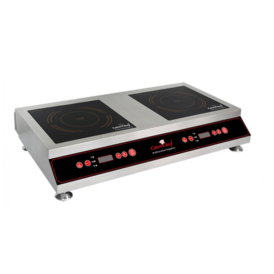 Plaque à induction double | 2000W à 3500W | Ø28cm