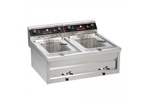  CaterChef  Fryer 12L+12L | 32(h)x80x70 cm 