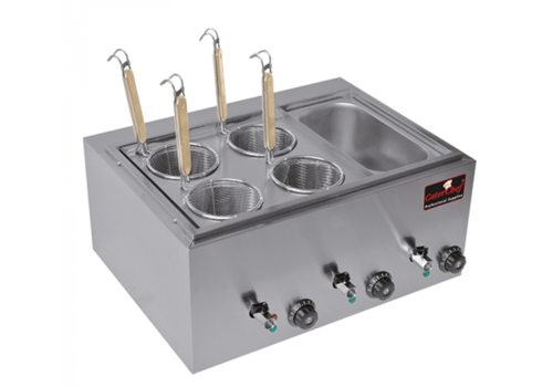  CaterChef  Cuiseur à pâtes | (H)31x60,5x51cm | 30° à 100°C 