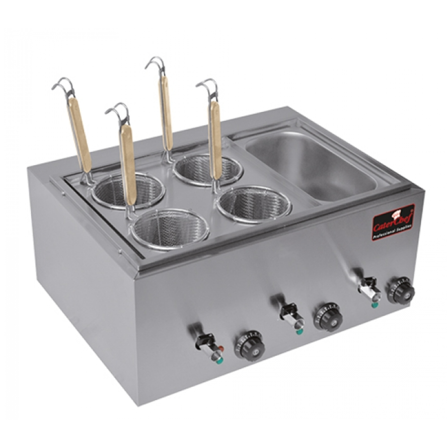 Pasta cooker | (H)31x60.5x51cm | 30° to 100°C