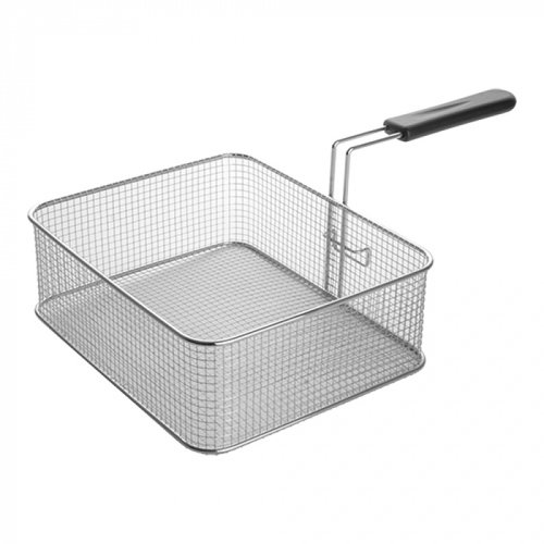  CaterChef  Panier à friteuse 10L | acier inoxydable | 11(h)x22x29,5 cm 