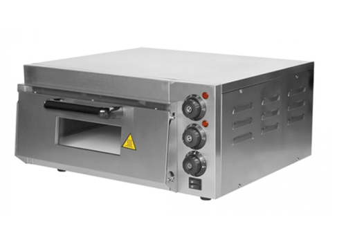  CaterChef  Four à pizza | acier inoxydable | 50° à 350°C | (H)26,3x56x58,5 cm 
