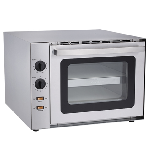  CaterChef  Four à pizza | acier inoxydable | 2 étages | (H)42x61x56 cm 