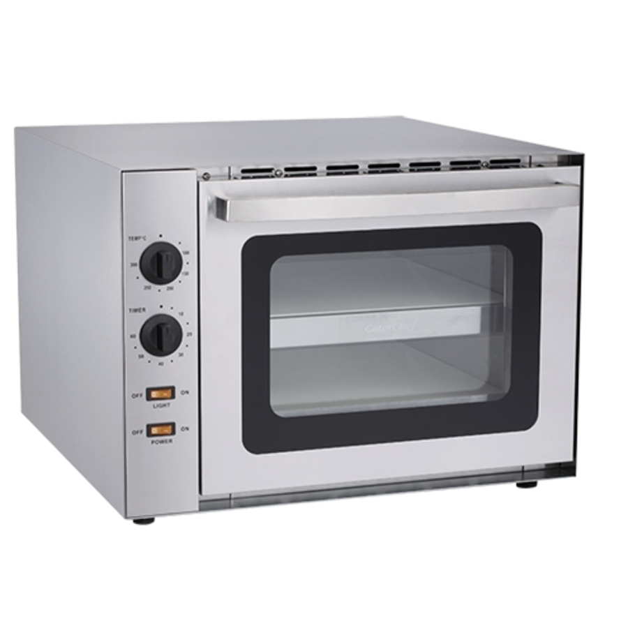 Pizza oven | stainless steel | 2 Floors | (H)42x61x56 cm