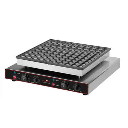  CaterChef  Plaque de cuisson pour Poffertjes | 0° à 300°C | (H)17x55x60 cm 