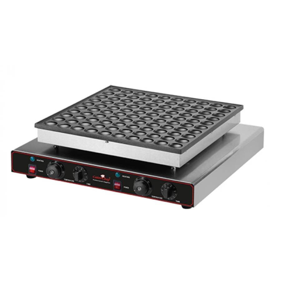 Poffertjes baking tray | 0° to 300°C | (H)17x55x60 cm